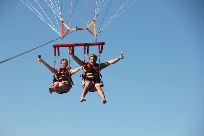 Parasailing Adventure Fly to Sky with Hotel Pickup - Hurghada - How this compares with a longer boat outing