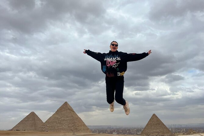 Private 4 Hour Giza Pyramids Sphinx Camel Lunch Pyramid Inside - Optional Lunch and Bazaar Stops
