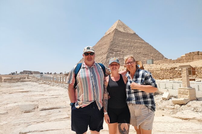 PRIVATE ALL INCLUSIVE Giza Pyramids,Sphinx,Camel&Inside Pyramid - The Valley Temple and the Sphinx