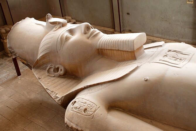 Private All Inclusive;Giza Pyramids,Sphinx,Memphis,Saqqara,Lunch&Camels - Memphis and the Mit Rahina Museum