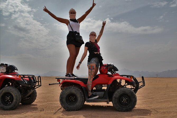 Private ATV Quad Tour Safari With Dinner and Show - Hurghada - Hotel pickup and the ride to the desert base