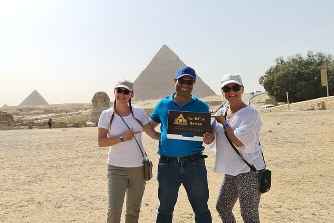 Private Cairo Excursion from Hurghada Makadi Bay Soma Bay Sahl Hasheesh Elguna - The Pyramids of Giza, two hours with Egypt’s biggest icons