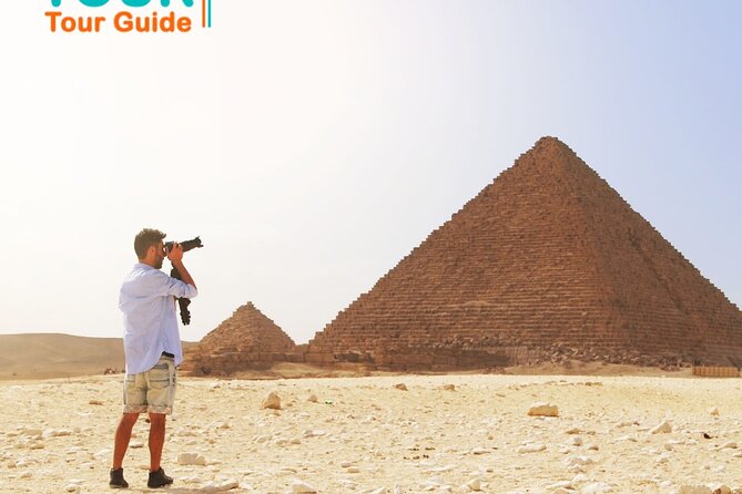 Private Cairo tour from Hurghada: No Shopping| Nile Cruise| Lunch - Giza: the pyramids of Cheops, Chephren, and Mycerinus