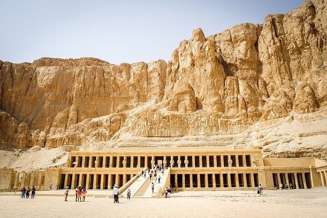 Private Day from Cairo to Luxor by plane with hotel,balloon,west,east and lunch - The Colossi of Memnon and lunch