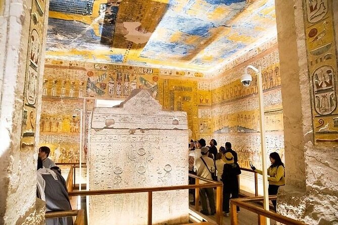 Private Day from Cairo to Luxor by plane with hotel,balloon,west,east and lunch - Valley of the Kings and the tomb interiors