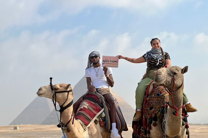 Private Day from Sharm to Cairo by plane, all entrance fees, Camel, Lunch, Guide - The Egyptian Museum and Tutankhamun’s treasures