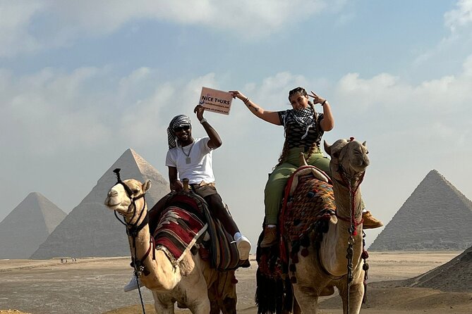 Private Day from Sharm to Cairo by plane, all entrance fees, Camel, Lunch, Guide - Khan El Khalili Bazaar and Islamic Cairo