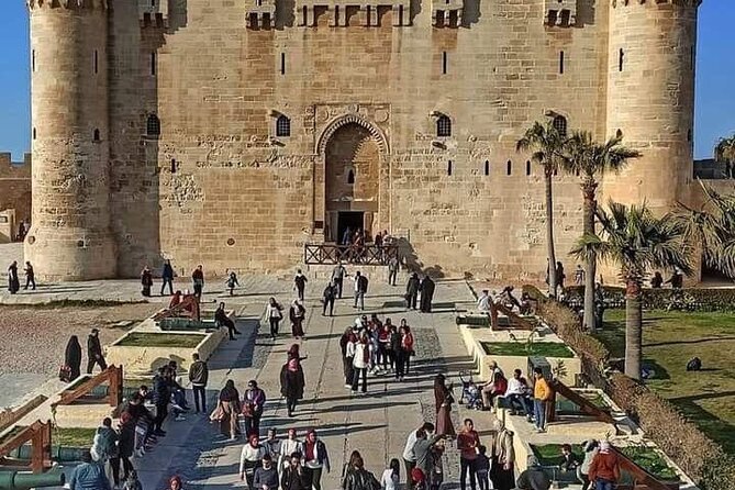 Private Day to Alexandria from Cairo with lunch - Qaitbay Citadel beside the Mediterranean