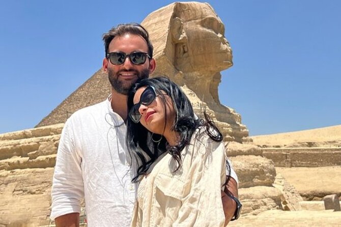 Private Day Tour Giza Pyramids, Egyptian Museum &Khan El-Khalili - The Sphinx and the 15-minute camel ride