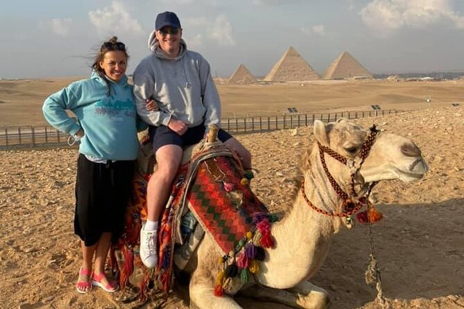 Private Day Tour Giza Pyramids, Sphinx, Memphis, and Saqqara - Giza Plateau: three pyramids and a giant guardian