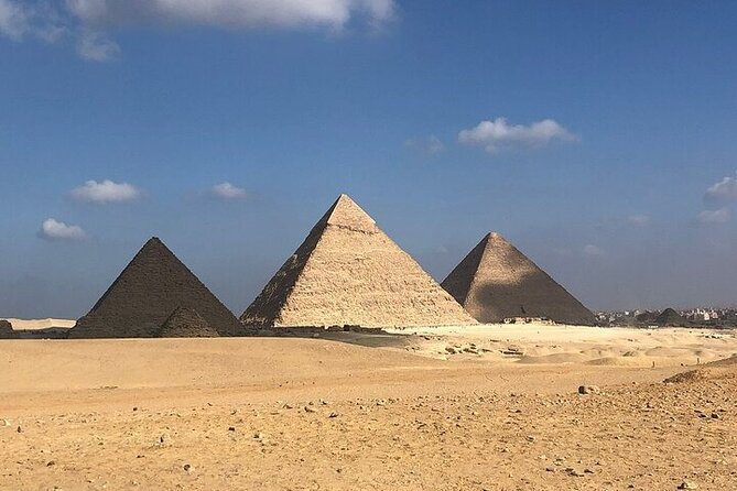 Private Day Tour Giza, Sakkara Pyramids, Memphis includes Lunch. - Starting at the Giza Pyramids