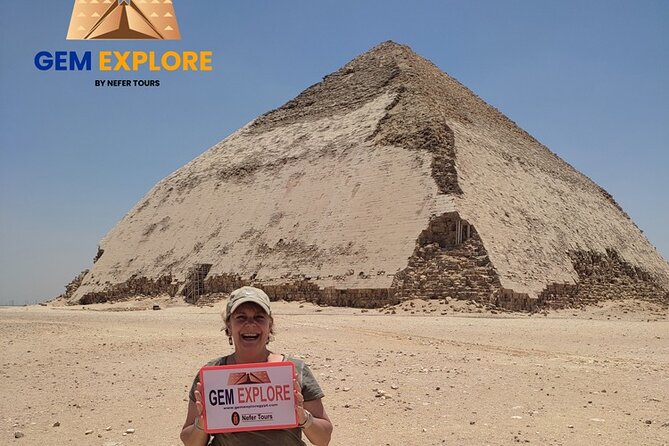 Private Day Tour Saqqara Pyramids, Memphis and Dahshur Pyramids - Entering the Red Pyramid