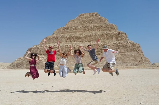 Private Day Tour to Giza Pyramids, Great Sphinx , Memphis and Sakkara - Giza’s pyramids in a two-hour opening