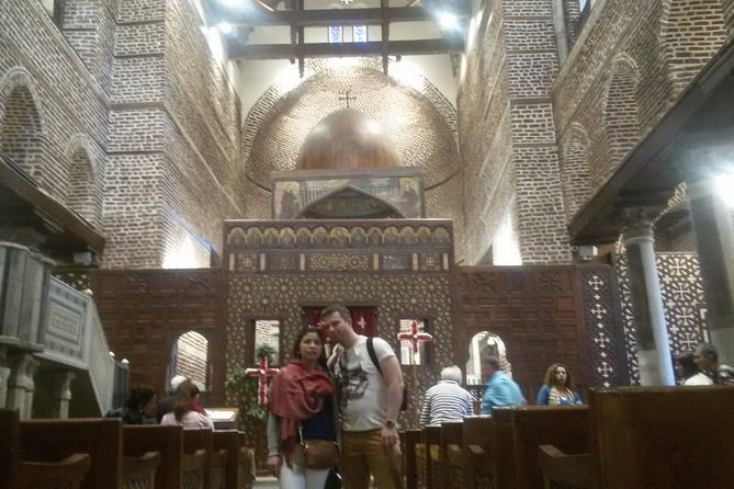 Private Day Tour to Giza Pyramids, Sphinx, Coptic Cairo and Saint Simon Church in Cairo - Hanging Church: a compact stop in Coptic Cairo