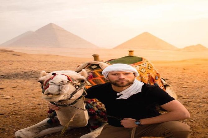 Private Experienced Tour for Camel ride during the sunset with Local Bedouin Dinner - Reaching the desert riding area near Giza