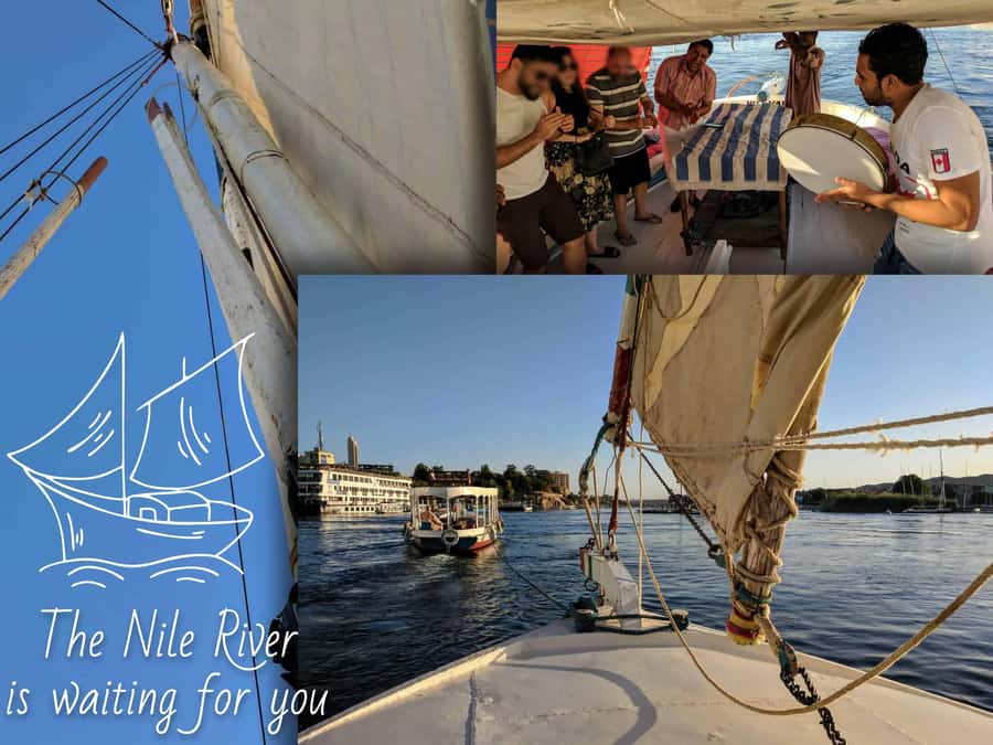 Private Felucca Ride on the Nile River - Catching the Cairo sunset