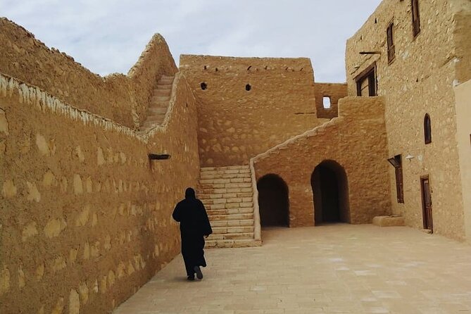 Private Full-Day Red Sea Monasteries Tour from Cairo - Entering St. Anthony’s Monastery after the long road