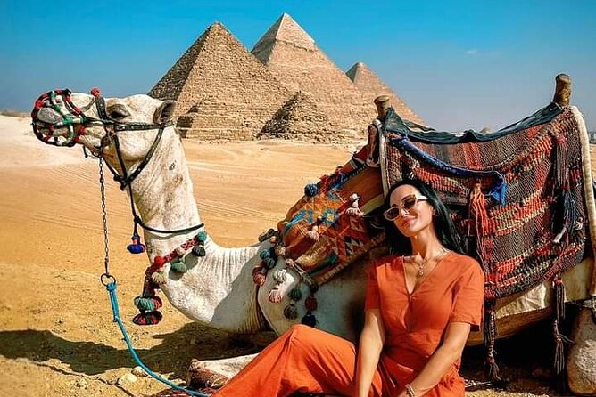 Private Full Day Tour Giza Pyramids Memphis Sakkara with Lunch - A 30-minute camel ride beside the pyramids
