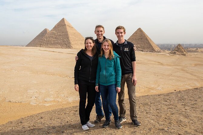 Private Full-Day Tour to Giza Pyramids,Sphinx,Memphis, and Saqqara - ATV riding around the pyramids