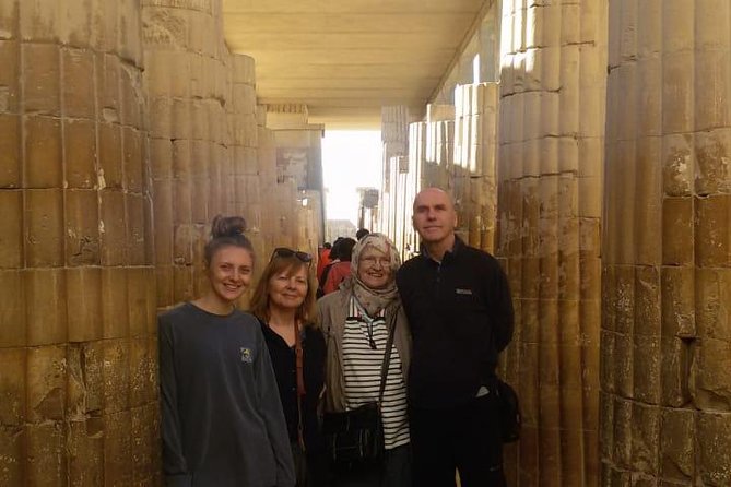 Private full day tour to Giza Pyramids, Sphinx, Sakkara and Dahshour with guided - The guide and driver shape the day