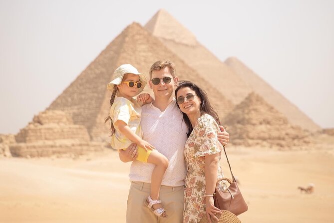 Private Giza Pyramids & Sphinx Day Tour with Lunch from Cairo - Khufu’s Great Pyramid and its unfinished story