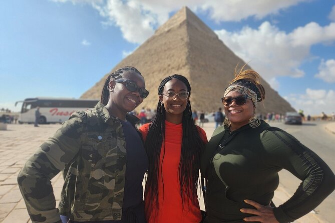Private Giza Pyramids Sphinx Memphis Saqqara Lunch and Camel - Memphis and the colossal statue of Ramses II