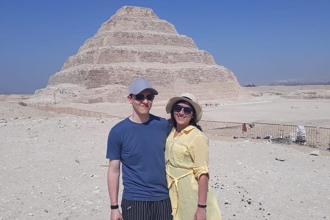 Private Guided Day Tour in Giza Saqqara and the Egyptian Museum Including a Camel Ride from Cairo - Saqqara and the Step Pyramid of Djoser