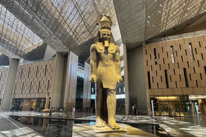 Private Guided Tour in Grand Egyptian Museum and Giza Pyramids - Key points at a glance