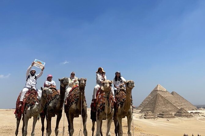 Private Half-day Tour to Giza Pyramids and Sphinx with Camel Ride and Lunch - Khufu’s Solar Boat, a rare change of pace
