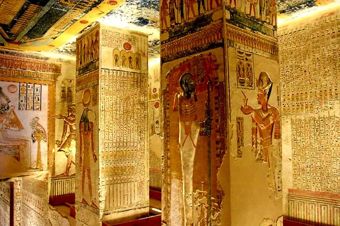 Private King Tut's Tomb, Valley of the Kings & Queens, Hatshepsut - The Valley of the Queens and the fragile beauty of Nefertari