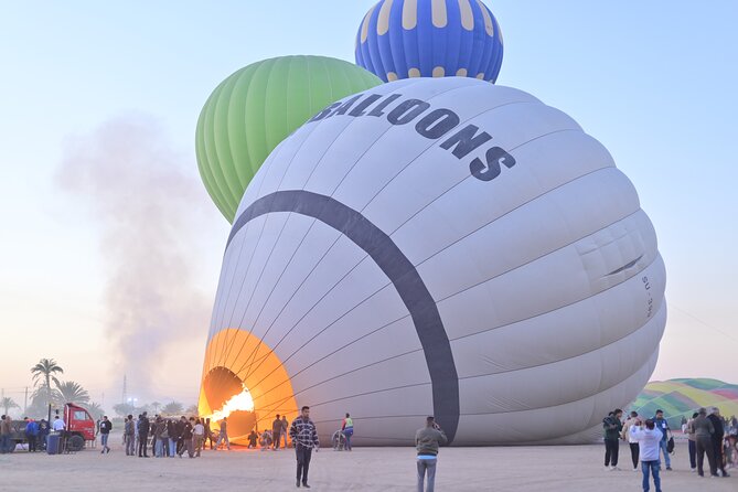 Private Luxor Overnight Tour with Hot Air Balloon from Hurghada - Luxor Temple at a more human scale