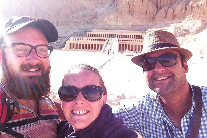 Private Luxor tour from Hurghada: No Shopping | Nile cruise Lunch - A quick stop at the Colossi of Memnon