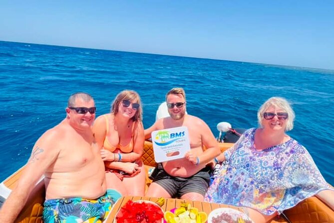 Private Speed Boat 4 Hours to White Island and Dolphin House - Two reef stops for Red Sea snorkeling