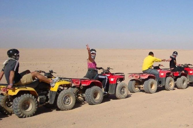 PRIVATE TOUR ! 3 Hours Safari by Quad Bike - Hurghada - Hurghada’s desert begins with a hotel pickup