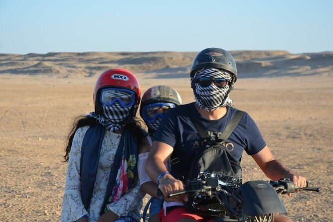 PRIVATE TOUR ! 3 Hours Safari by Quad Bike - Hurghada - Returning through the dunes to Hurghada