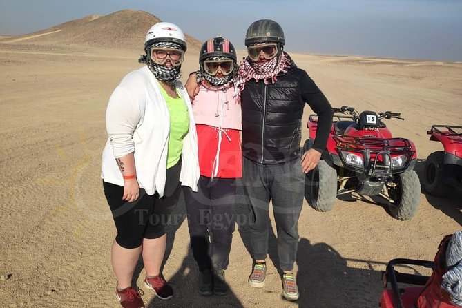 PRIVATE TOUR ! 3 Hours Safari by Quad Bike - Hurghada - Getting comfortable on the quad bike