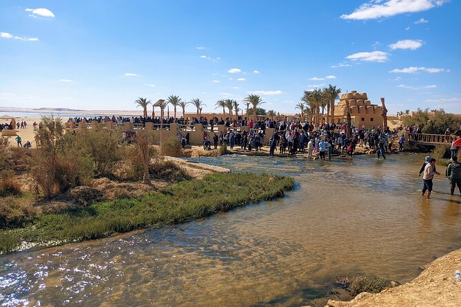 Private tour El Fayoum Oasis and Wadi Rayan waterfall from Cairo - Wadi El Rayan waterfalls in the open desert