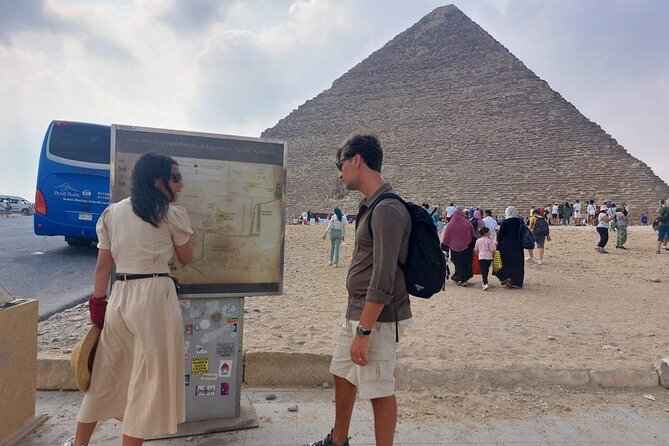 Private Tour Giza Pyramids, Sphinx, Memphis, Saqqara and Camel Ride - Giza: the Great Pyramid, Sphinx, and a short camel ride