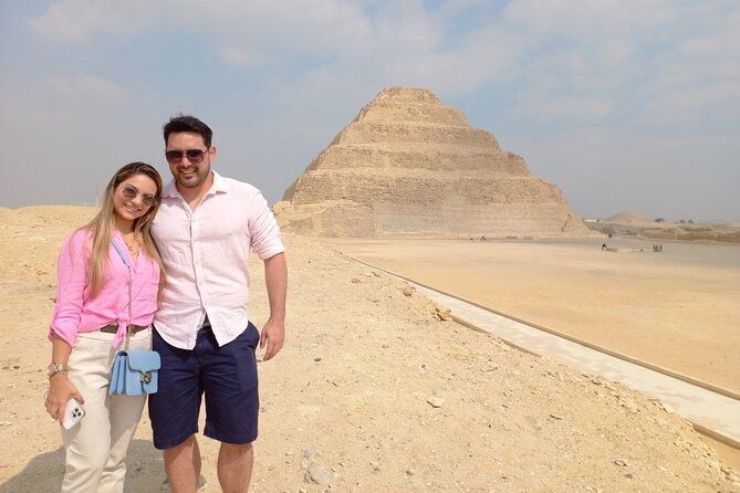 Private Tour Giza Pyramids Sphinx Sakkara and Dahshur - Key points before you book