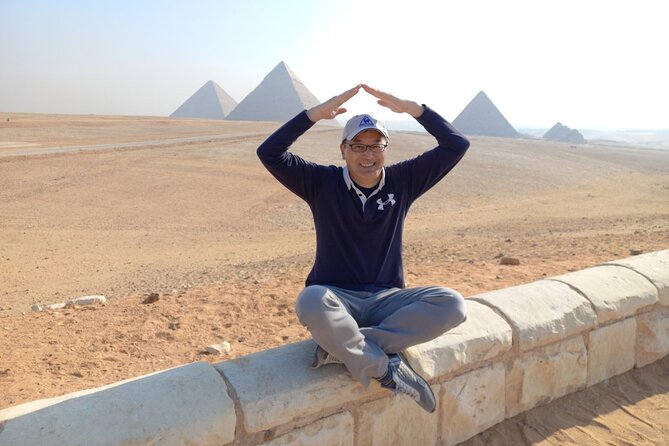Private Tour Giza Pyramids Sphinx Sakkara and Memphis - The guide is the main value