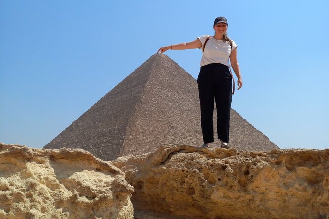 Private Tour Giza Pyramids Sphinx Sakkara and Memphis - Giza Pyramids: the big first impression