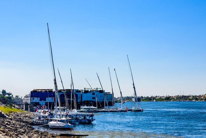 Private tour : Sunset Felucca Ride in Luxor - Settling onto the white-sailed felucca
