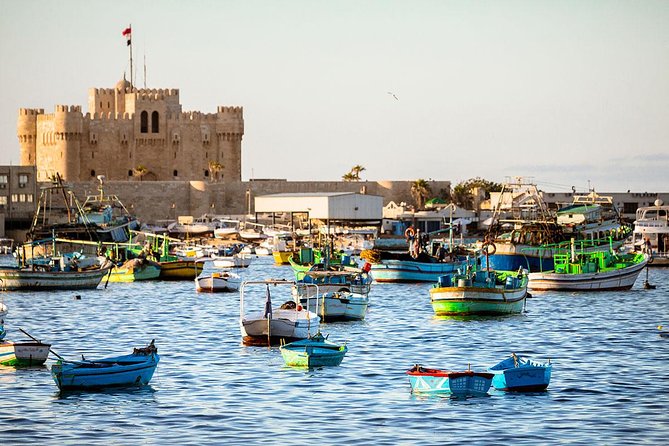 Private tour to Alexandria from Giza with Lunch and Entrance fees - The Roman amphitheater and its preserved street