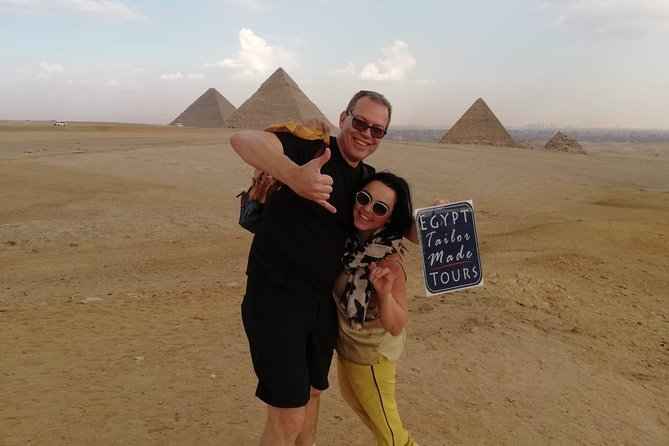 Private Tour to explore Giza Pyramids - Saqqara -Memphis - The Great Sphinx: a shorter stop with a different mood