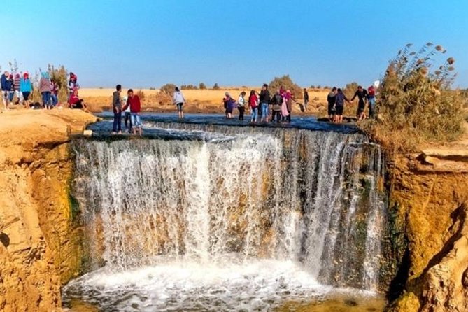 Private Tour To Fayoum Oasis, Valley Of The whales & Wadi Al Rian From Cairo. - Wadi El Rayan Waterfall and Mudawara Mountain
