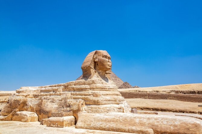 Private Tour to Giza Pyramids and Great Sphinx with Camel Ride - Khafre’s Pyramid and the surviving casing stones