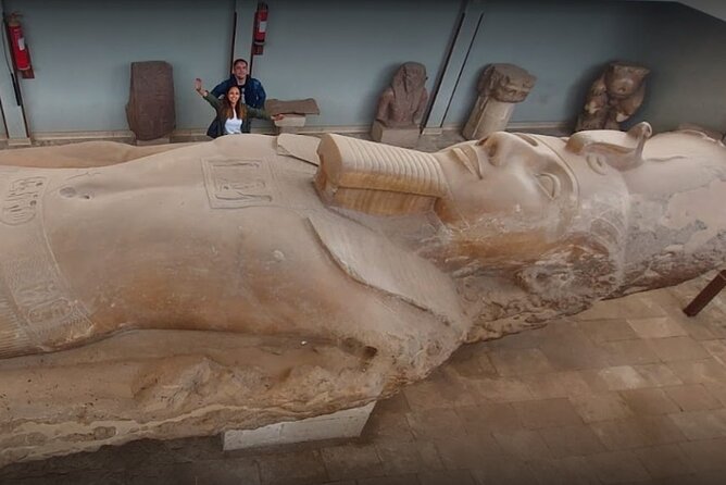 Private Tour to Giza Pyramids and Memphis and Saqqara Pyramids - Lunch beside Egypt’s green fields