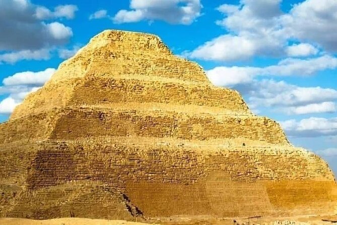 Private Tour to Giza Pyramids Sphinx Memphis and Saqqara - Giza begins with Khufu, Khafre, and Menkaure