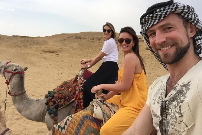 Private Tour to Giza Pyramids Sphinx with Camel Riding - The plateau gives you the classic pyramid view
