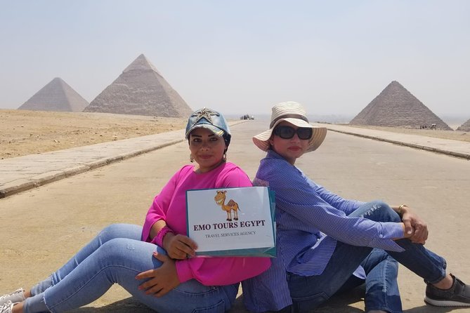 Private Tour To Giza Pyramids,Sphinx With Entry Inside The Great Pyramid - Giza Plateau: the first look at the pyramid field